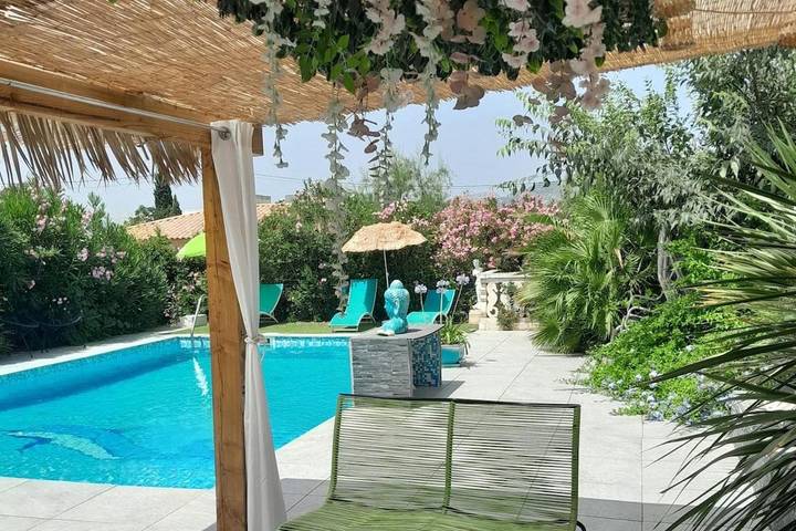 Casa de vacaciones para 6 personas, con piscina además de jardín y terraza - 1