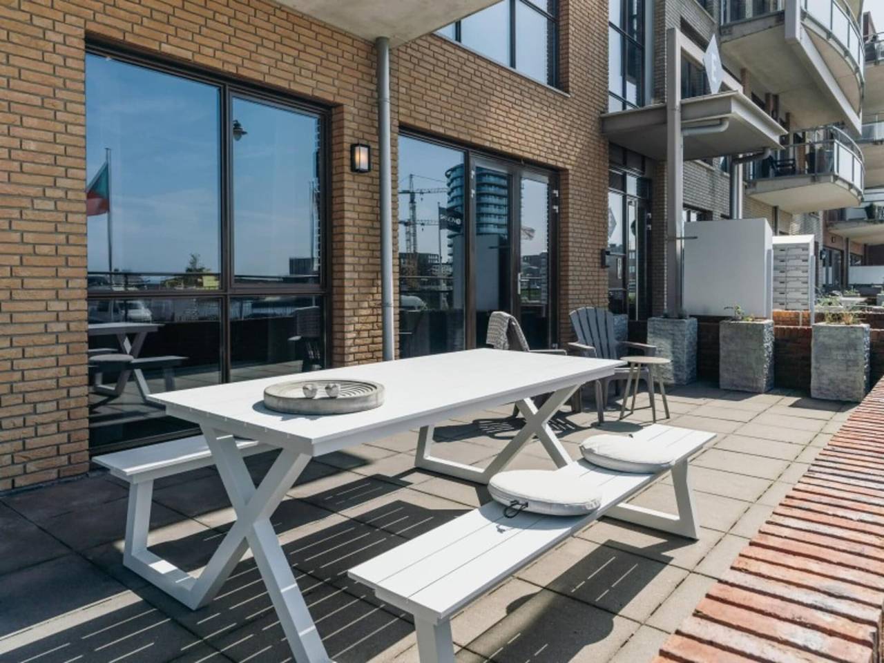 Ganze Wohnung, Modernes Appartement in Den Haag mit Yachthafen-Blick in Scheveningen, Den Haag