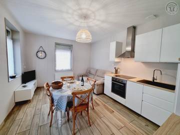 Gîte pour 3 personnes, avec terrasse dans Iwuy