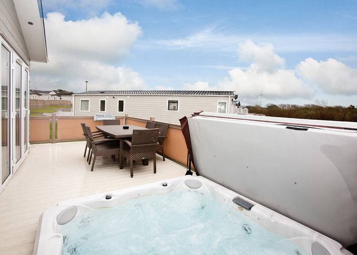 Chalet for 8 people in Cornwall