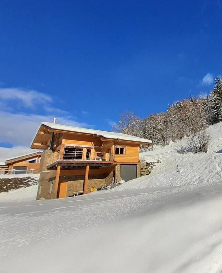 Gîte pour 4 personnes, avec vue et jardin dans Ayer (Anniviers)