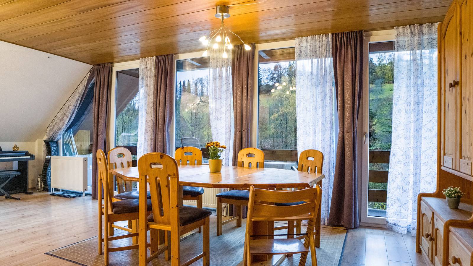 Appartement entier, Appartement "am Talsee", avec vue sur le lac, balcon et Wlan in Unterkirnach, Forêt-Noire centrale