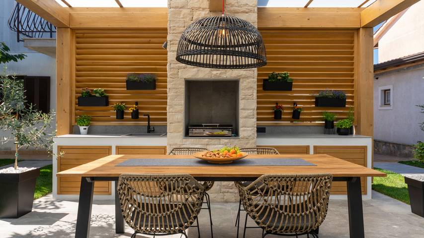 Ferienhaus für 4 Personen, mit Whirlpool und Garten sowie Terrasse in Novigrad - 4