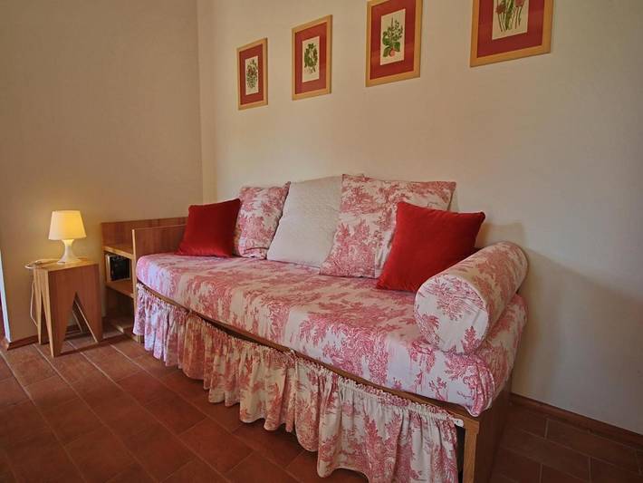 Ferienhaus für 3 Personen, mit Garten und Pool