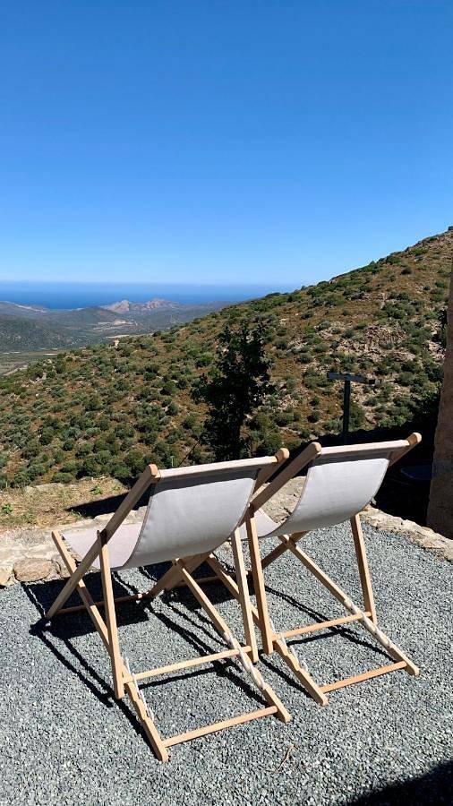 Maison de vacances pour 4 personnes, avec vue et jardin
