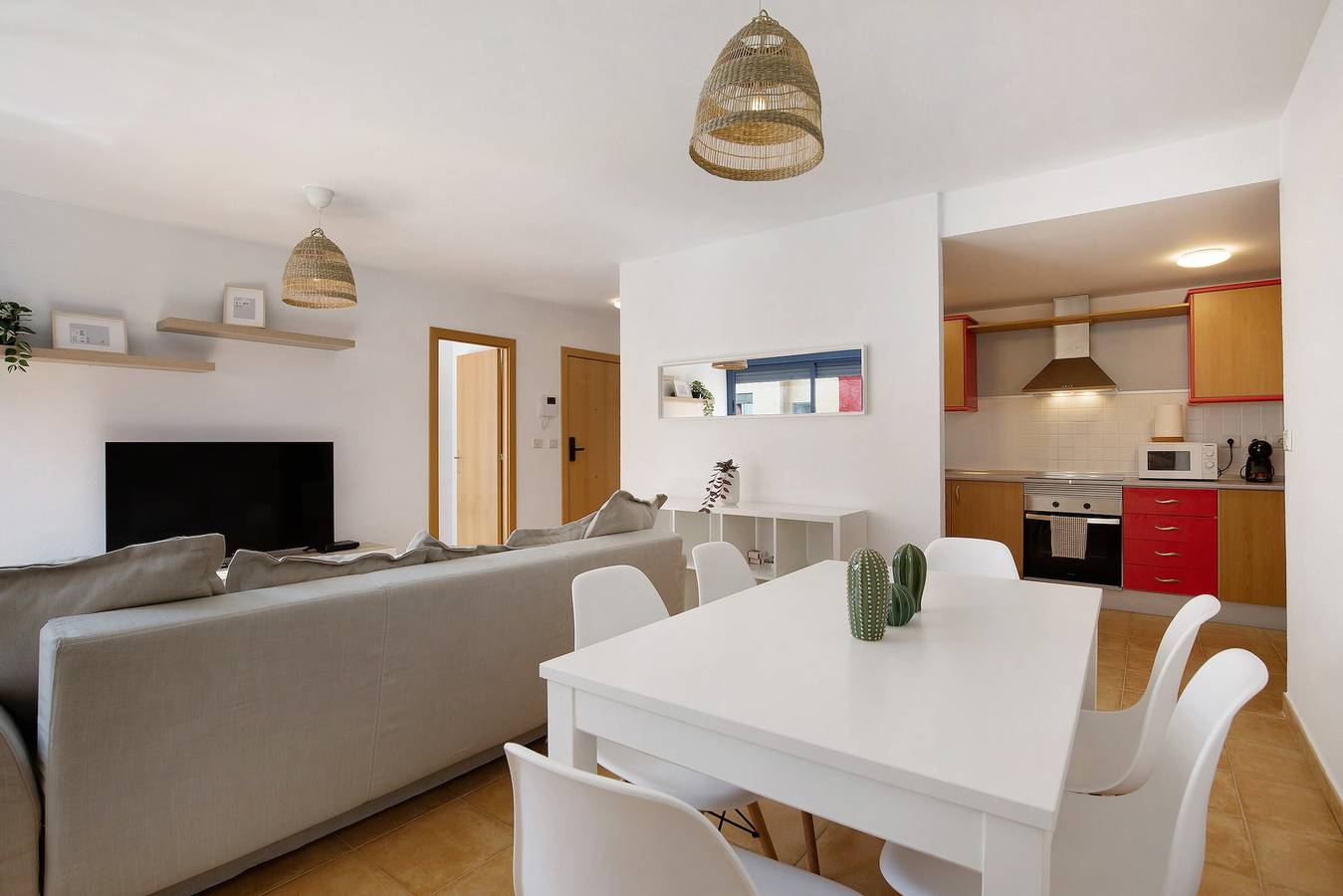 Apartamento entero, Apartamento de vacaciones 'Lancelot' con piscina compartida y Wi-Fi in Barrio Buenavista, Puerto del Rosario