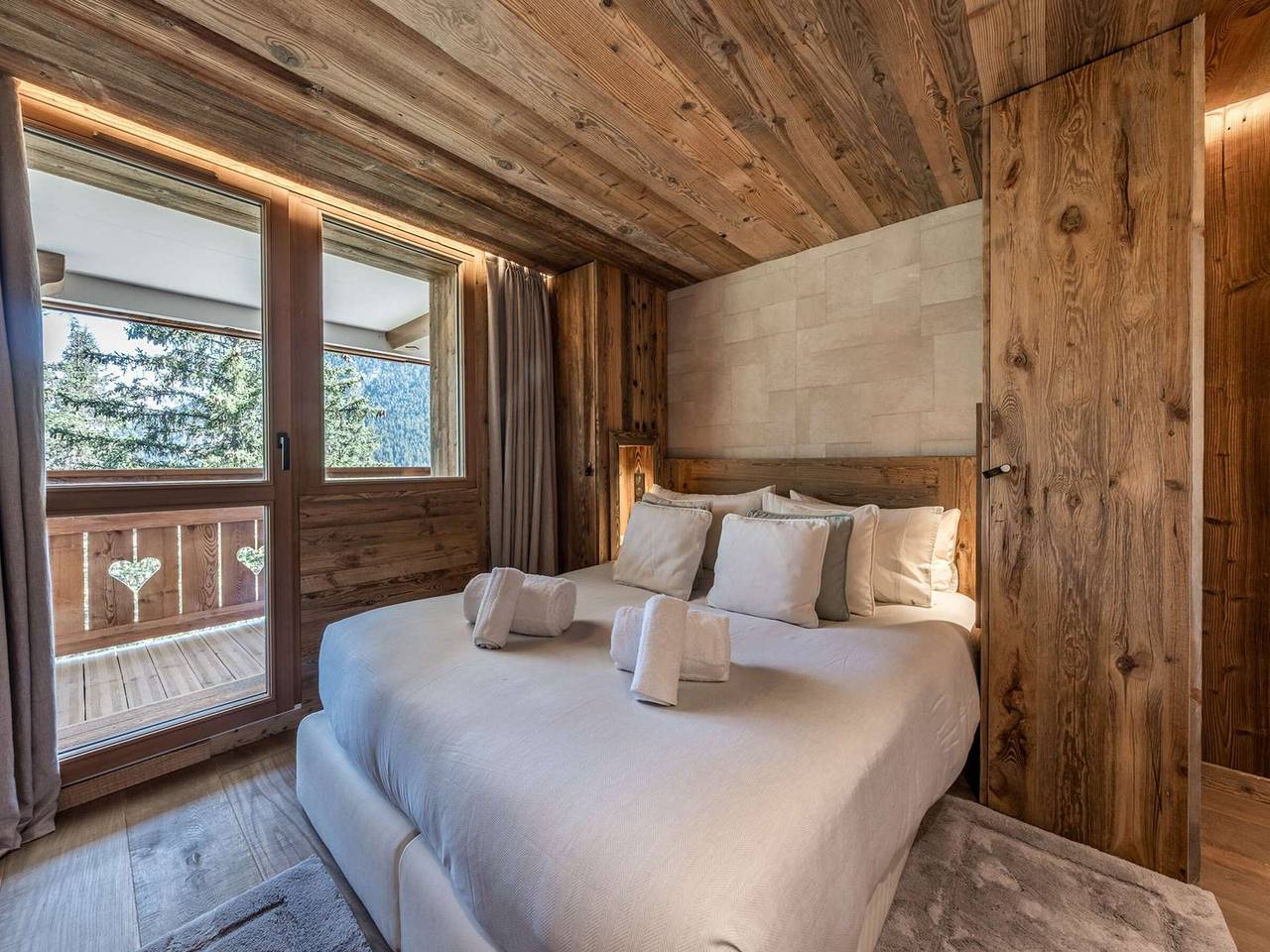 Ganze Wohnung, Duplex Ski in/out 5 Pers, 2 Zi, 3 Bäder, Balkon, Wifi - Courchevel 1650 in Courchevel 1650 (Moriond), Saint-Bon-Tarentaise