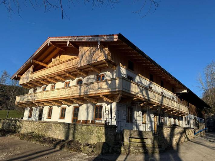 Ferienwohnung für 2 Personen, mit Terrasse und Garten sowie Ausblick