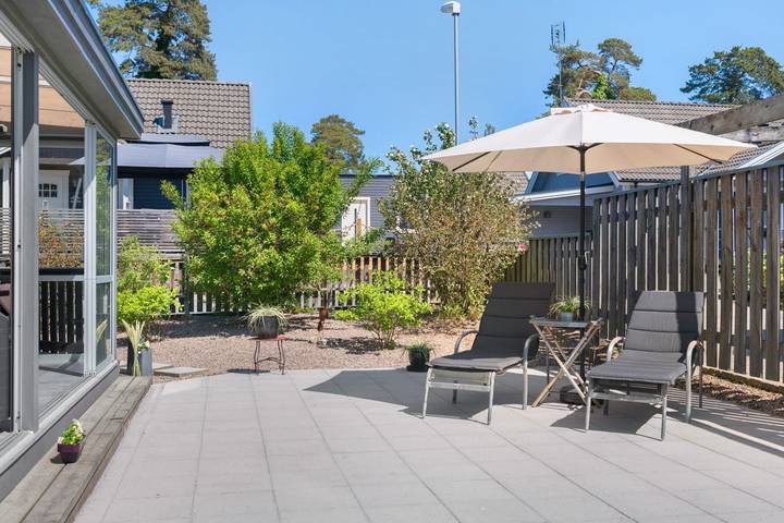 Ferienhaus mit Meerblick für 6 Personen, mit Terrasse und Meerblick sowie Garten in Schweden - 4