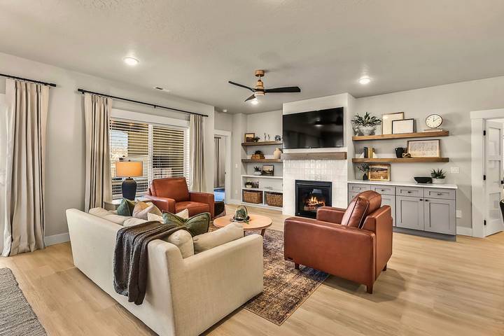 Vacation house for 9 people, with terrace in Idaho