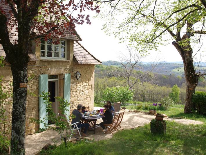 Ferienhaus „Domaine De La Cipière“ mit Gemeinschaftspool, Terrassen und Wlan in Peyzac-le-Moustier, Périgord Noir