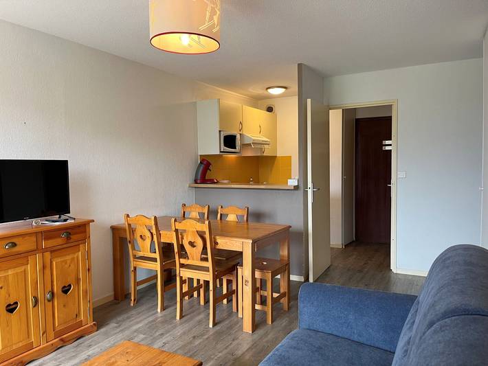 Gîte pour 6 personnes, avec balcon/terrasse et piscine à Peyragudes - 3