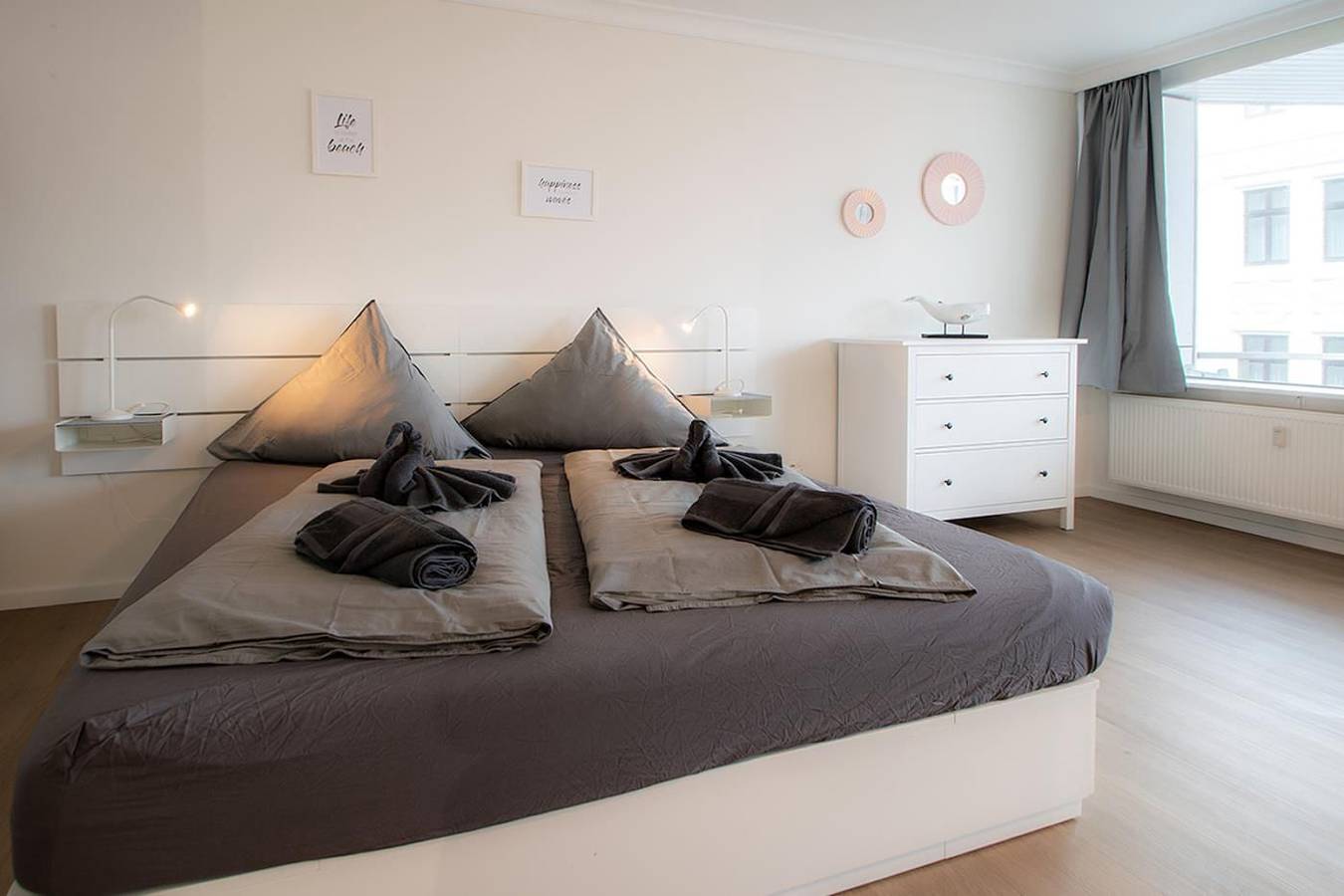 Apartamento entero, Ferienwohnung Strandapartement 46 mit seitlichem Meerblick in Borkum
