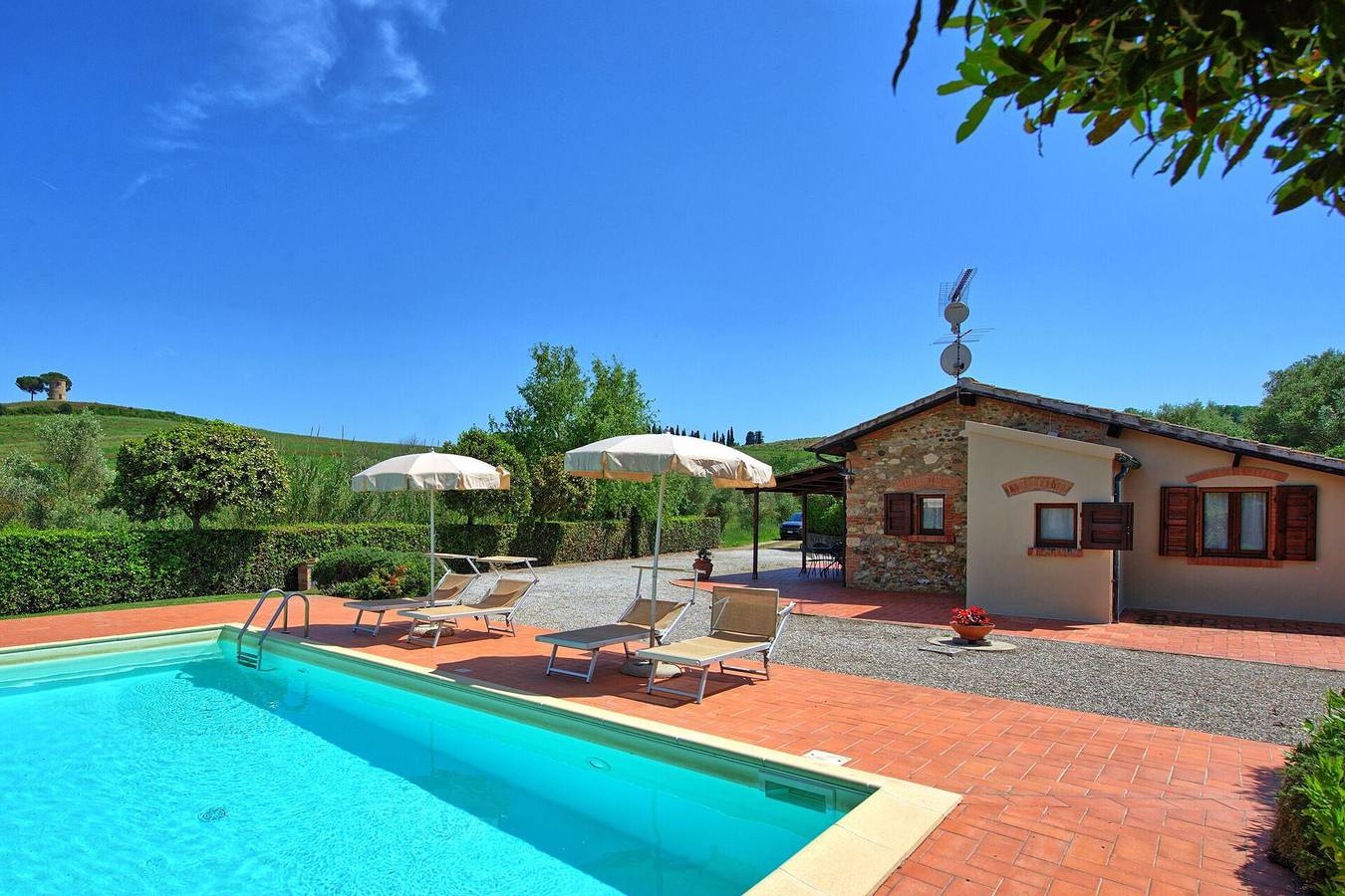 Villa für 6 Personen mit Pool in Bibbona, Etruskische Küste