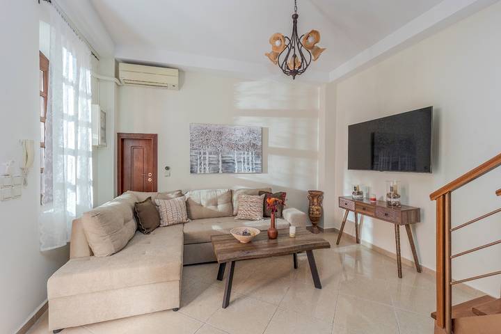 Casa de vacaciones para 4 personas con jardín in Region Heraklion