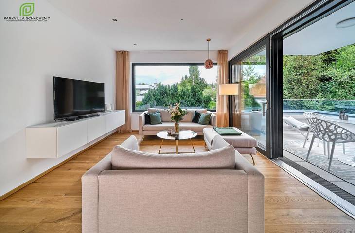 Ferienwohnung für 4 Personen, mit Ausblick und Garten in Bad Schachen - 3