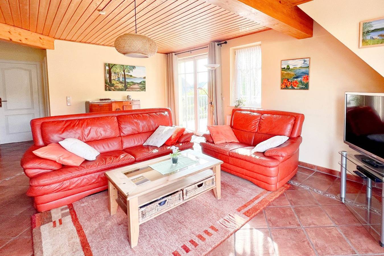 Ganze Wohnung, "Haus Sanddorn: Ihre perfekte Ferienwohnung für unvergessliche Momente!" in Kölpinsee, Loddin