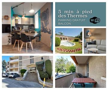 Gîte pour 2 personnes, avec terrasse dans Casino de Greoux les Bains