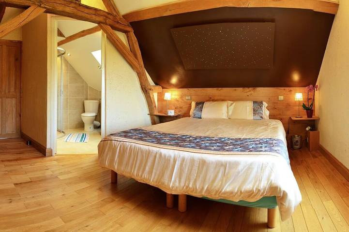 Peaceful farmhouse surrounded by fields and woods, renovated comfort in Villedieu-le-Château, Loire Valley