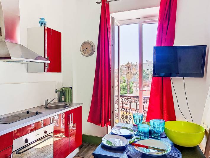 Gîte pour 3 personnes, avec Jardin dans Plage Du Borrigo Menton - 4
