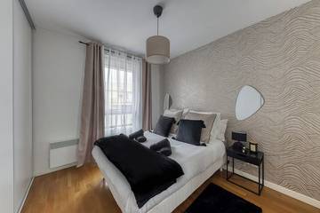 Appartement De Vacances pour 4 Personnes dans Asnières-sur-Seine, Hauts-de-Seine, Photo 1