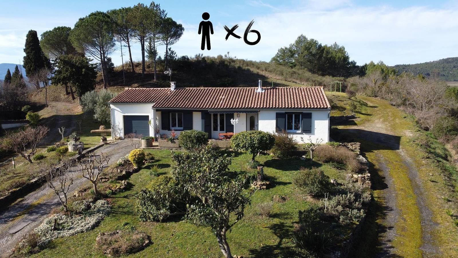 Sambacacia x6 in Montazels, Parque Natural Regional Corbières-Fenouillèdes