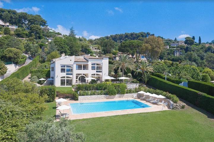 Villa pour 12 personnes, avec jardin et balcon à Saint-Paul-de-Vence