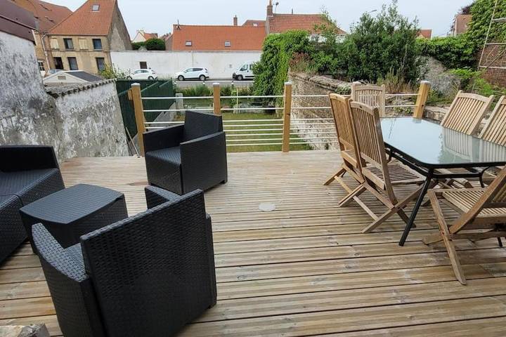 Maison de vacances pour 4 personnes, avec jardin