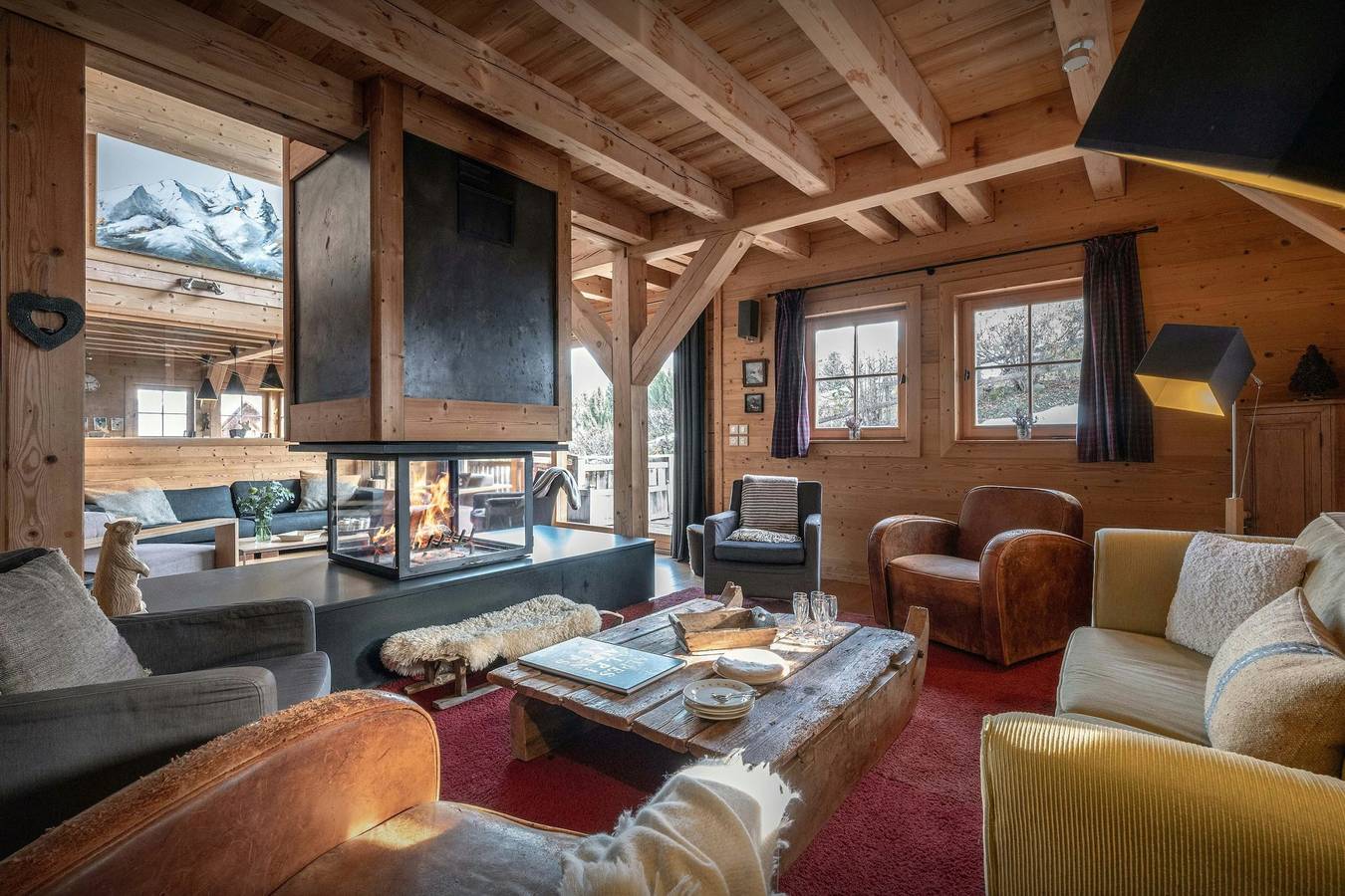 Spacieux chalet pour 15 à Combloux avec sauna et terrasse - Ovo Network in Combloux, Pays du Mont-Blanc