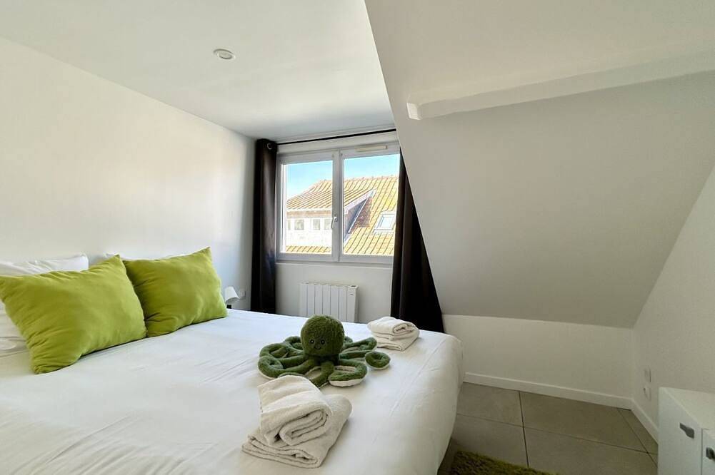 L'eclaircie, Maison Pour 6 Personnes en Centre-ville in Le Crotoy, Abbeville region