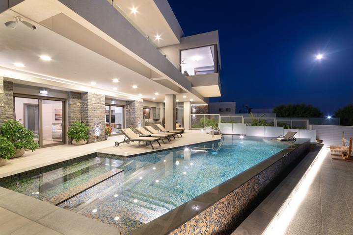 Ferienhaus für 25 Personen, mit Garten und Meerblick