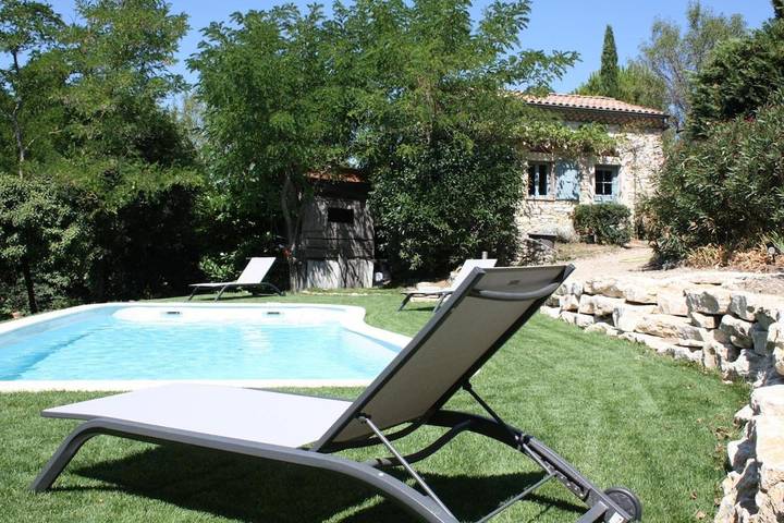 Villa pour 8 personnes, avec piscine ainsi que jardin et vue - 1