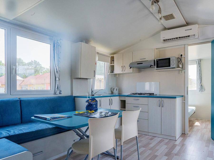 Camping Solaris Amadria Park Šibenik  - Mobilheim 6 personen - Comfort | 3 Zi. | 6 Pers. | Erhöhte Terrasse | Clim. in Sibenik, Šibenik-Knin
