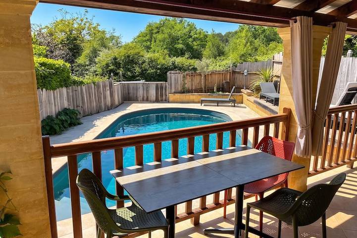 Villa pour 6 personnes, avec terrasse et jardin, animaux acceptés - 1
