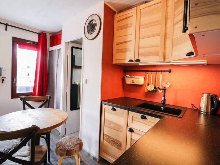 Apartment for 2 people, with terrace in Tignes