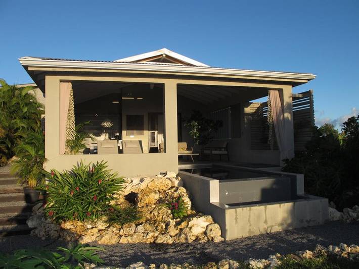 Maison de vacances pour 2 personnes, avec piscine ainsi que jardin et vue