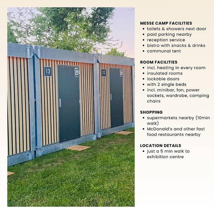 Zelt für 2 Personen, mit Terrasse in Niedersachsen - 2