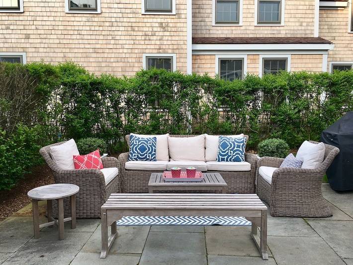 Vacation house for 8 people, with terrace and yard in Nantucket Island