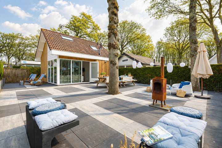 Ferienhaus für 6 Personen, mit Balkon/Terrasse und Terrasse in Zoutelande