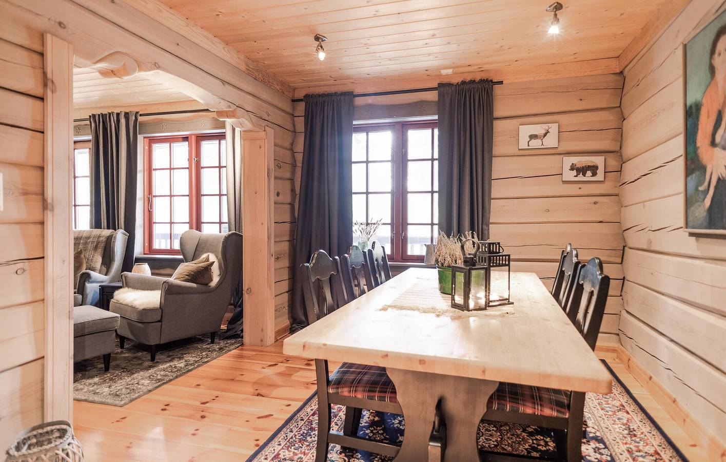 Ganze Ferienwohnung, Ferienwohnung für 8 Personen mit Garten in Bjorli, Lesja