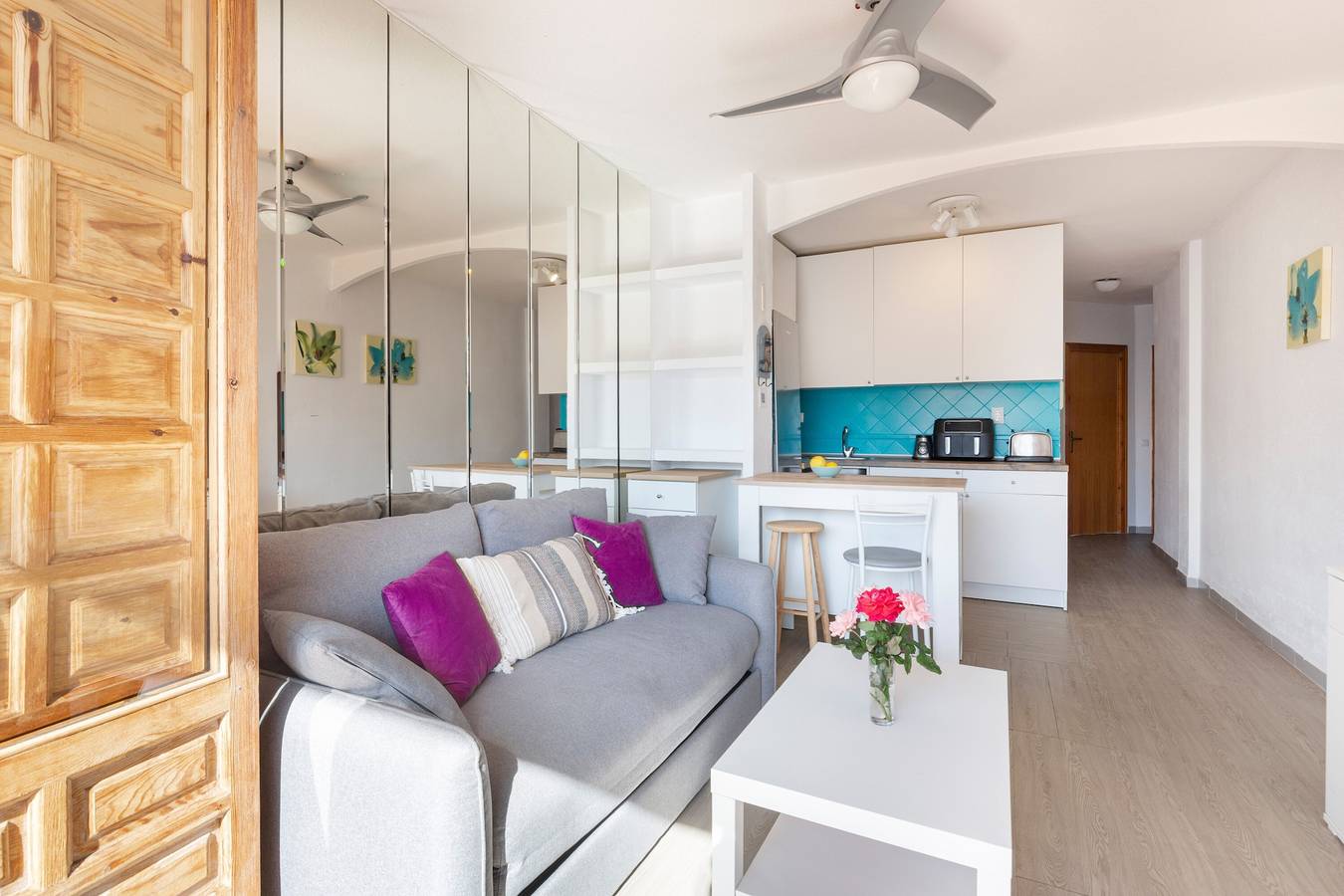 Apartamento entero, Apartamento 'Puertosol' con Piscina Comunitaria, Wi-Fi y Aire Acondicionado in Puerto de Mazarrón, Mazarrón