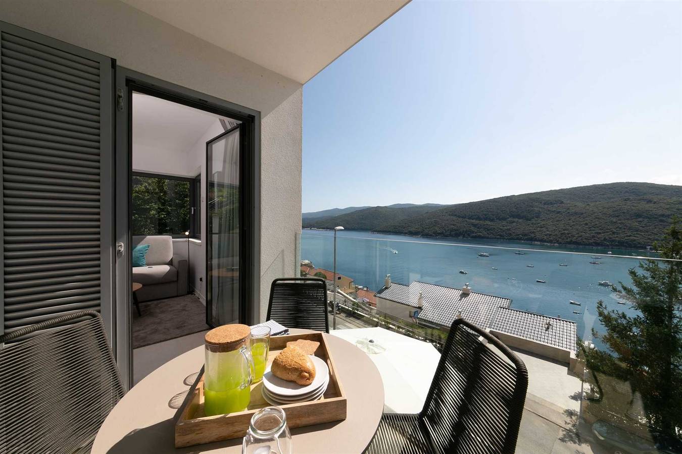 Entire apartment, Premium apartment Kanat Iii with a sea view in Rabac, Labin-Rabac