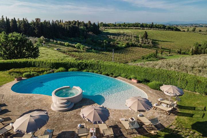 Villa für 22 Personen, mit Sauna und Garten sowie Whirlpool in der Toskana - 3