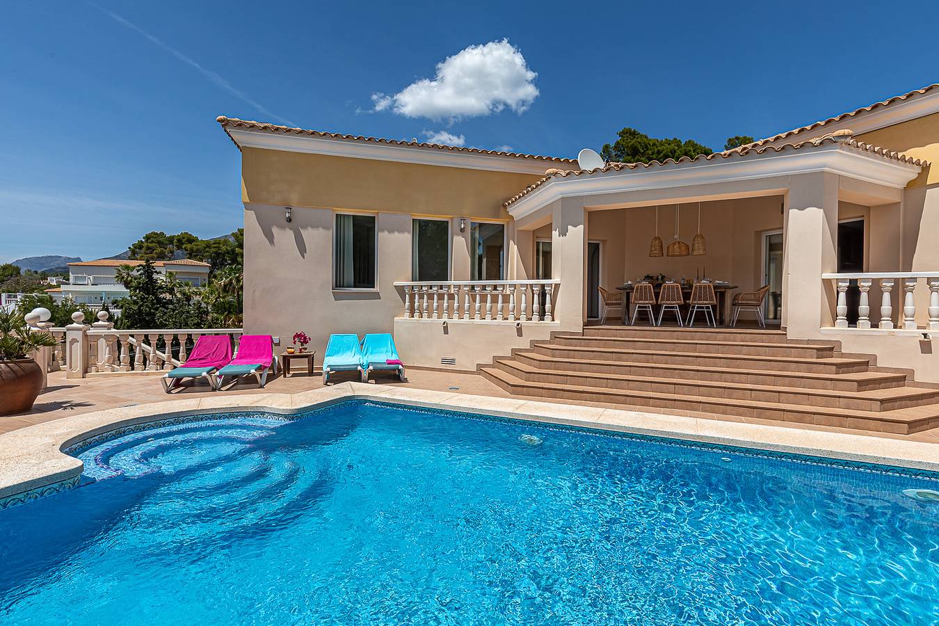 Villa Belle Vue in Platja L'Olla, Altea