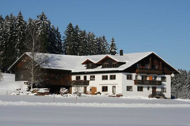 Ferienwohnung für 3 Personen, mit Garten und Balkon in Görisried