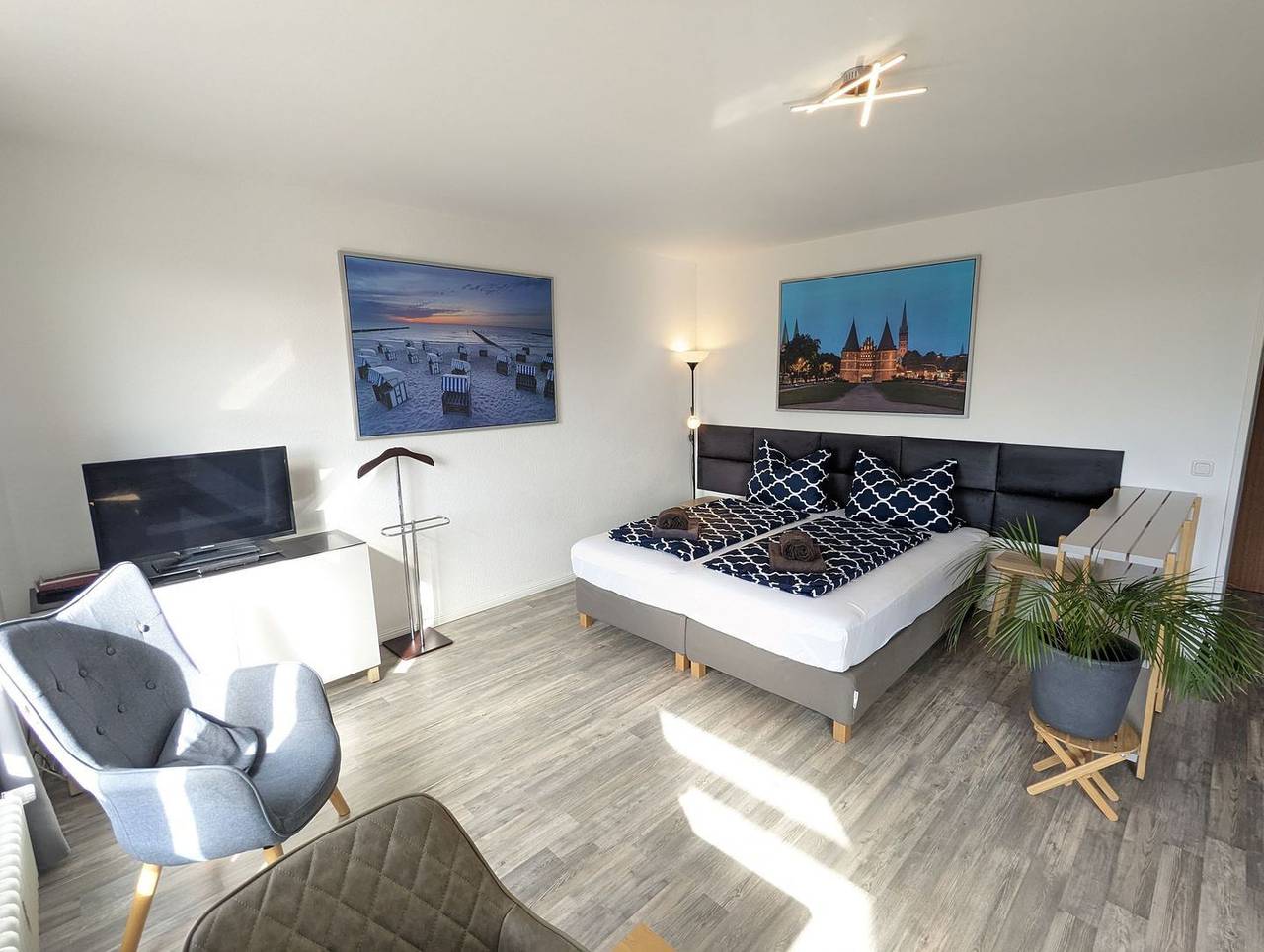 Ganze Wohnung, 34m² Apartment für 1-2 Personen , modern und stilvoll eingerichtet zentraler und doch ruhiger Lage in Bargteheide, Kreis Stormarn