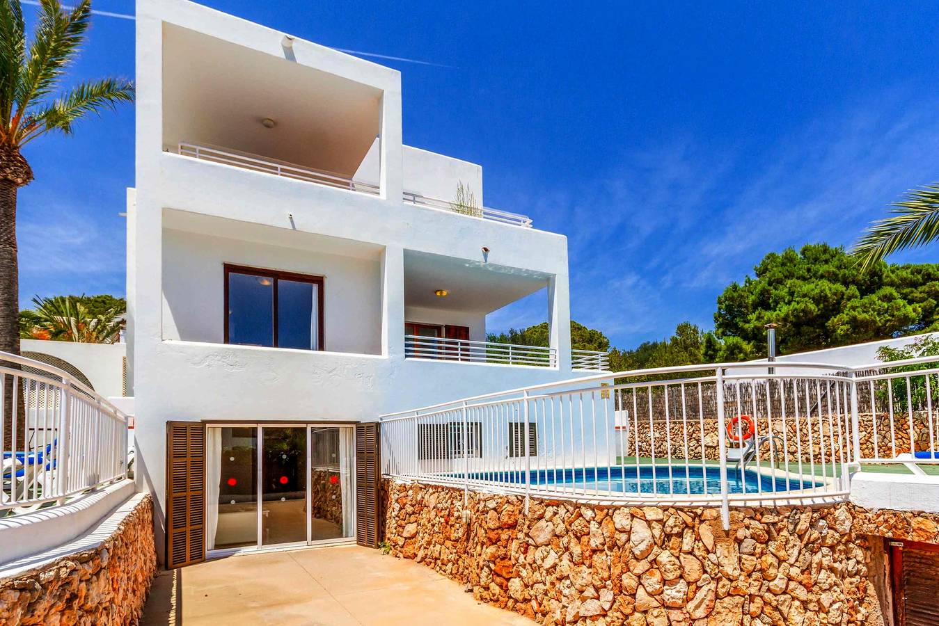 Villa für 10 Personen mit Terrasse in Caló des Pou (Santanyí), Santanyí
