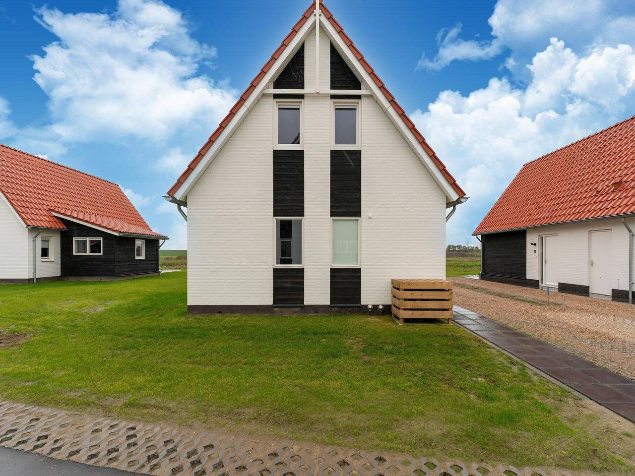 Modernes Ferienhaus am Meer mit Sauna in Scherpenisse, Niederländische Nordsee