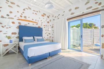 Gîte pour 2 personnes, avec vue et balcon dans Chóra Sfakíon