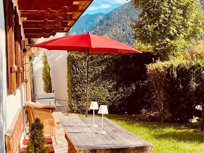 Ferienwohnung für 5 Personen, mit Terrasse und Garten sowie Ausblick, mit Haustier in Kreuth - 3